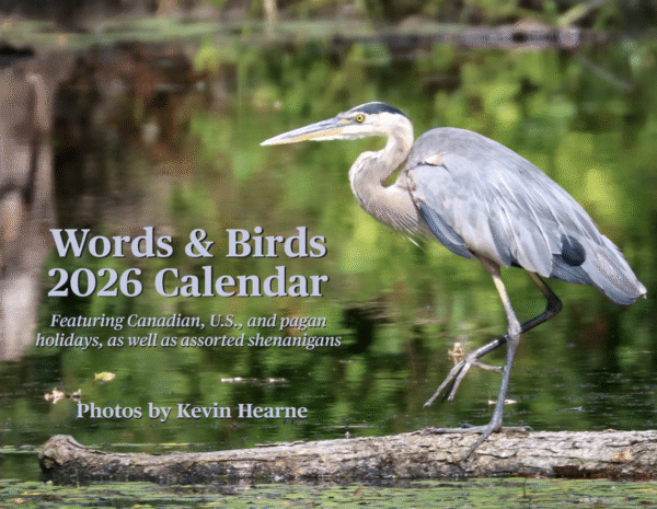 Words & Birds 2026 Calendar